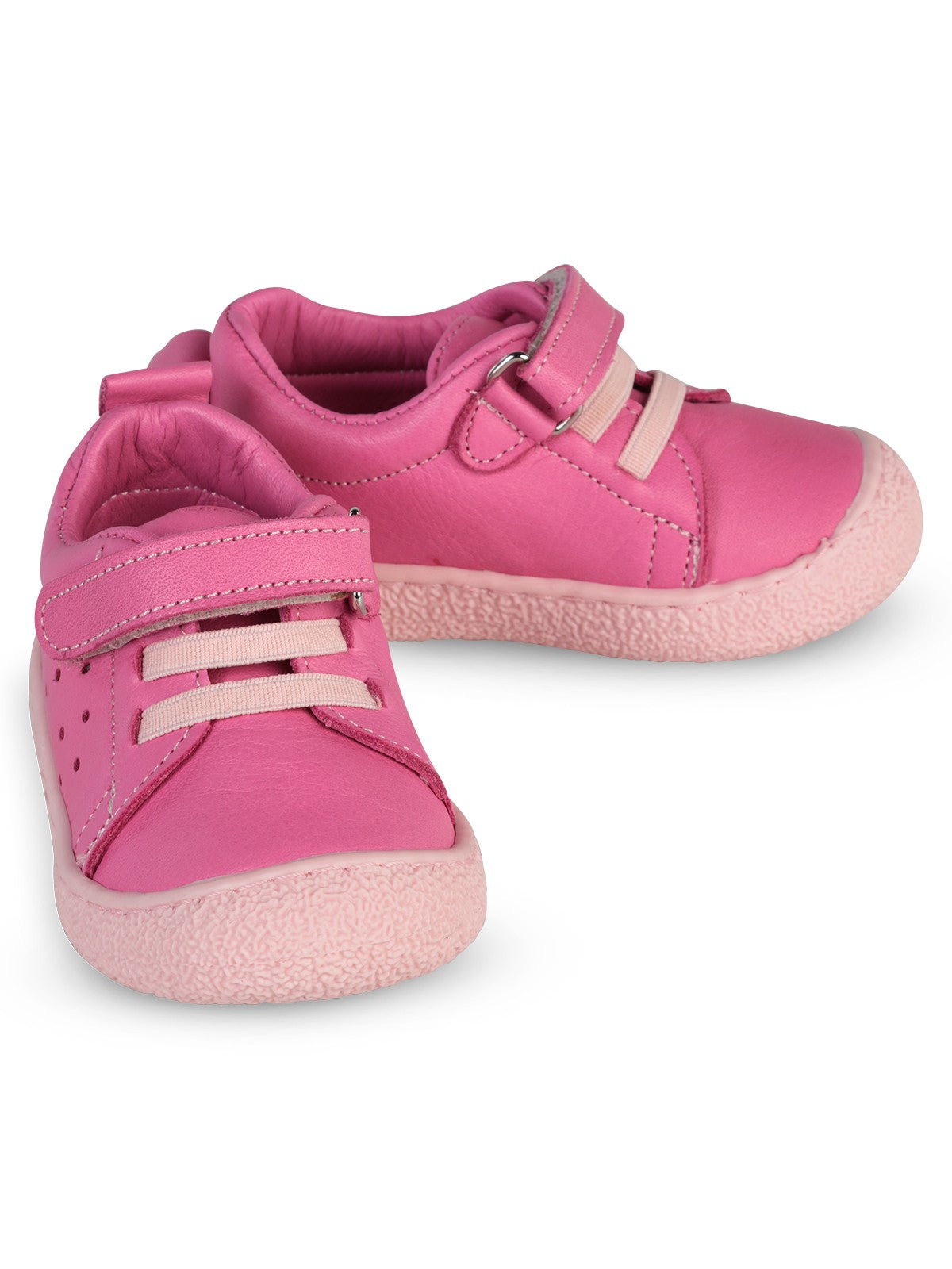 Civil Baby Cırtlı Deri 19-21 Numara İlkadım Ayakkabı - Fusya