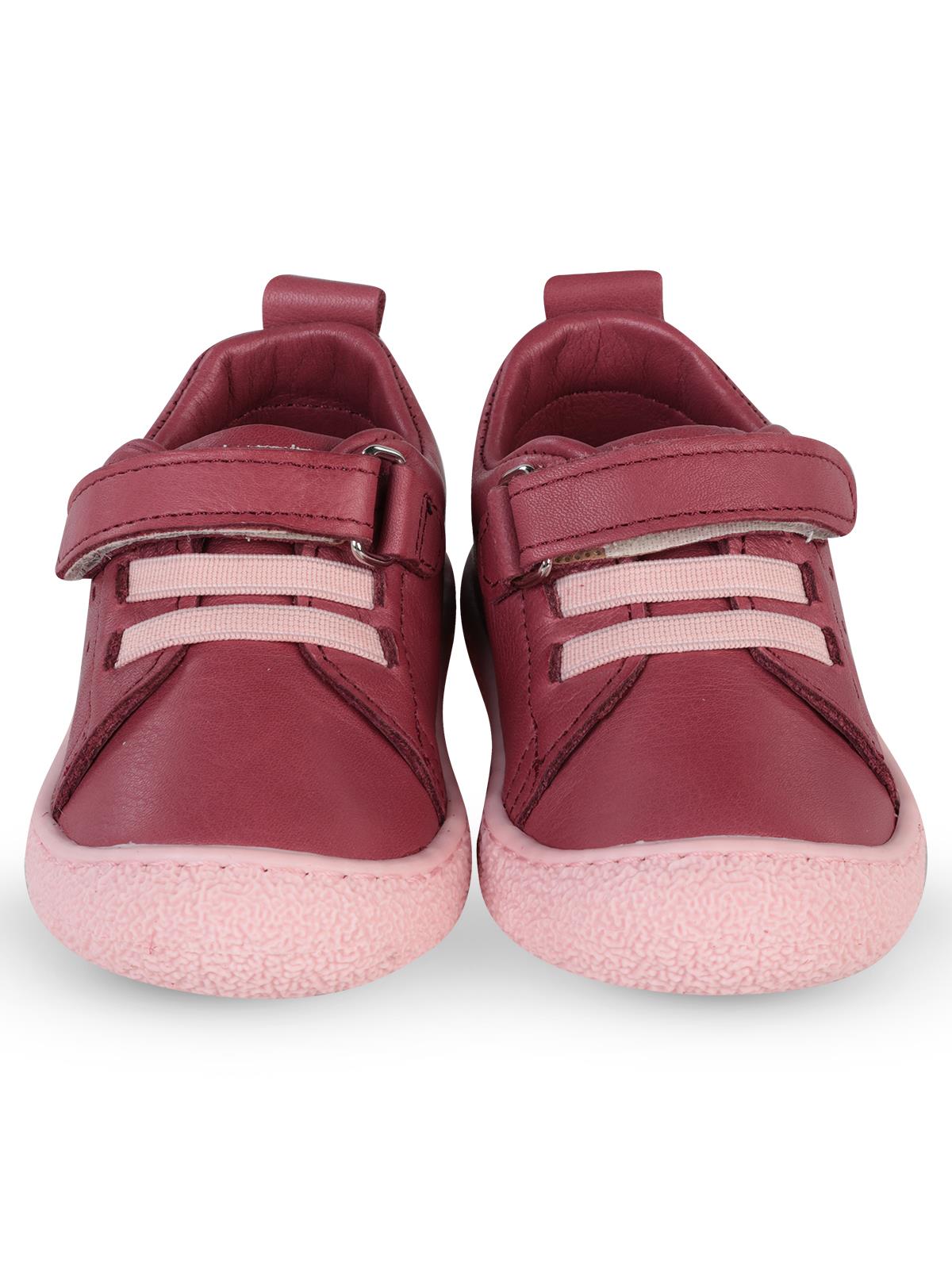 Civil Baby Cırtlı Deri 19-21 Numara İlkadım Ayakkabı - Kırmızı