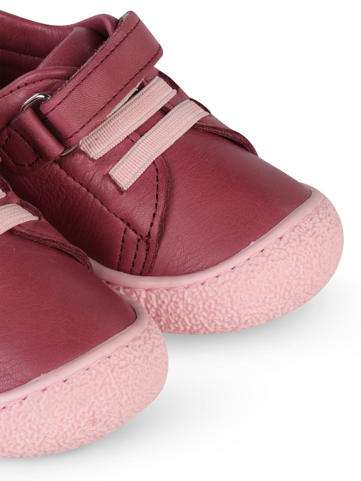 Civil Baby Cırtlı Deri 19-21 Numara İlkadım Ayakkabı - Kırmızı