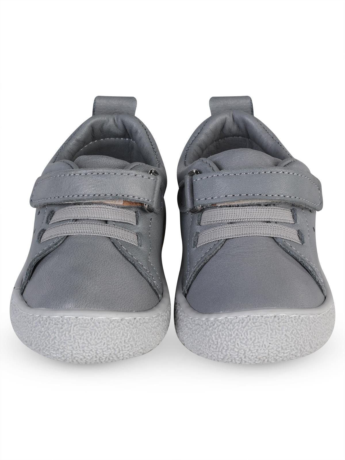 Civil Baby Cırtlı Deri 18-21 Numara İlkadım Ayakkabı - Gri