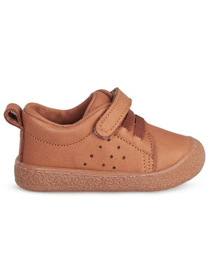 Civil Baby Cırtlı Deri 18-21 Numara İlkadım Ayakkabı - Kahverengi