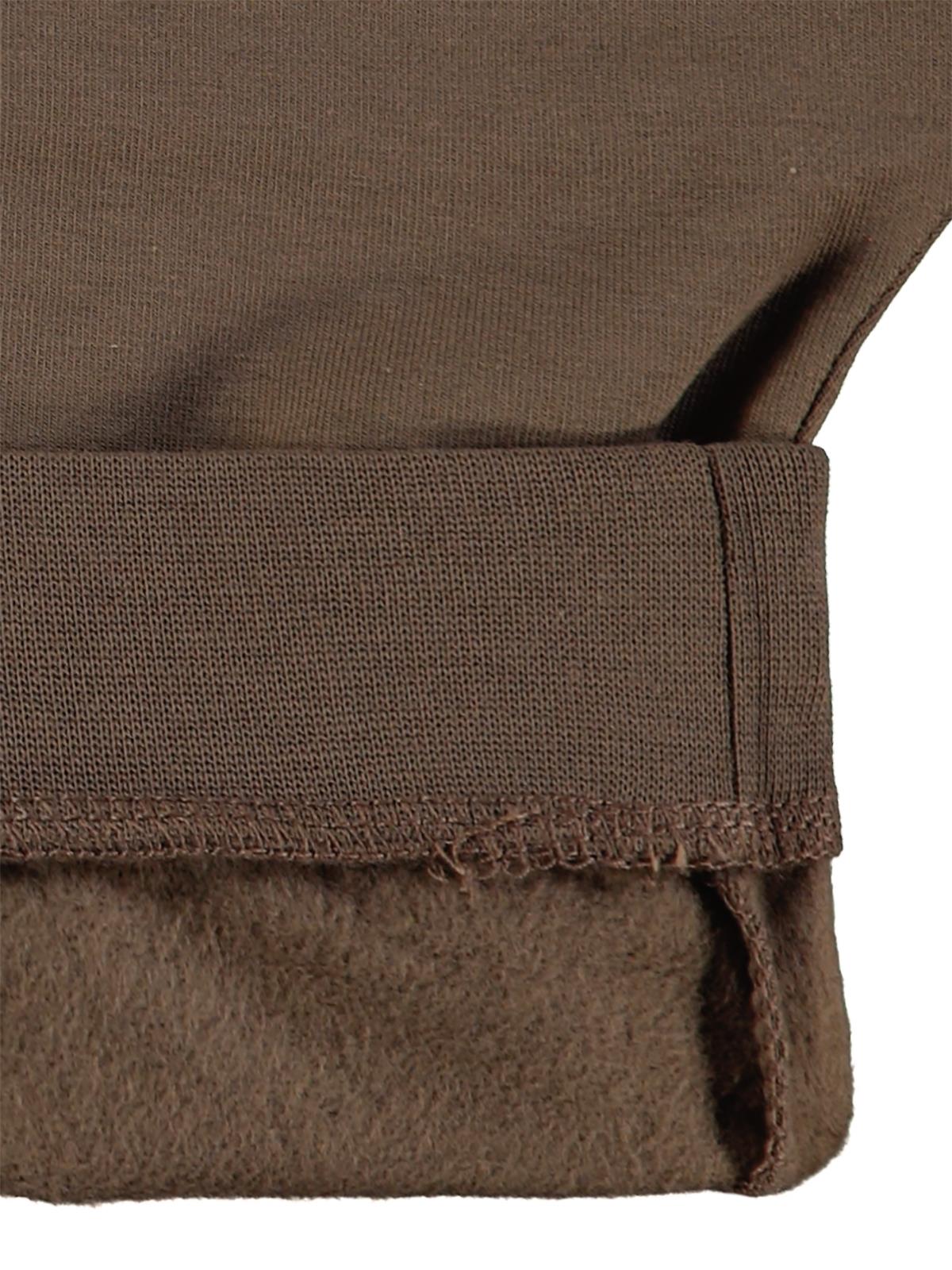 Civil Baby Teddy Baskılı 6-18 Ay Sweatshirt - Kahverengi
