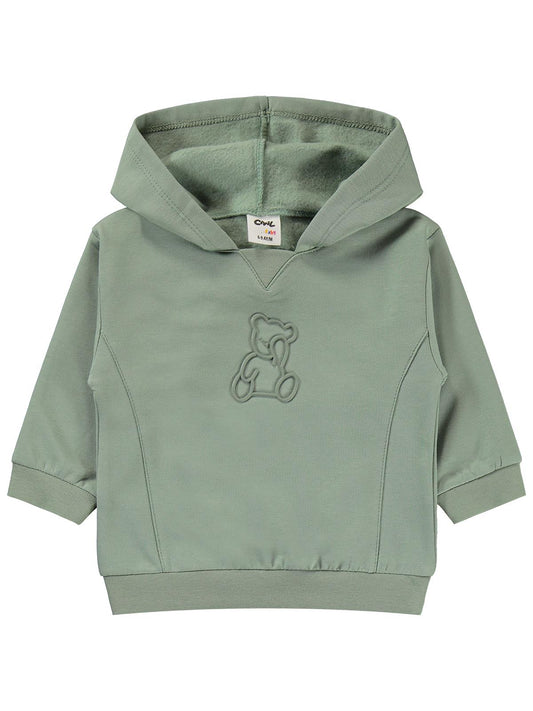 Civil Baby Teddy Baskılı 6-18 Ay Takım - Yeşil
