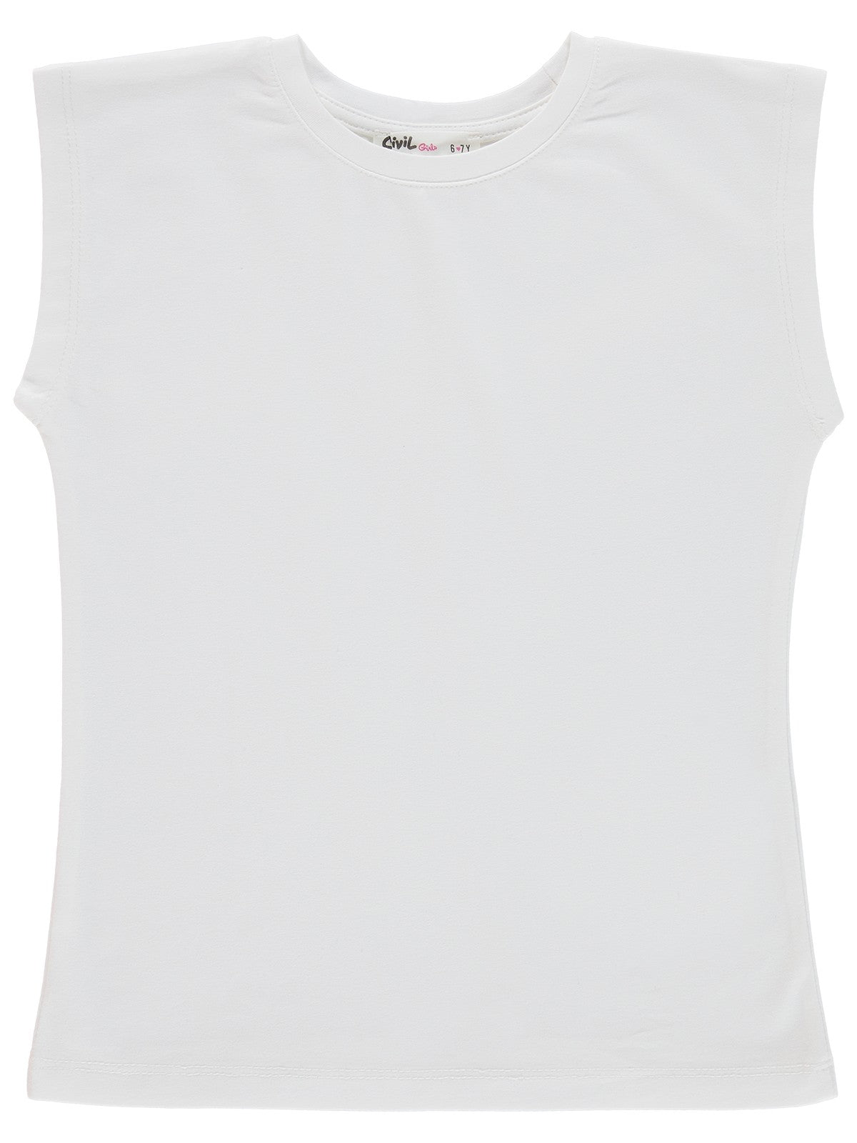 Civil Girls Fiyonk Baskılı 6-9 Yaş Gömlek - Pembe