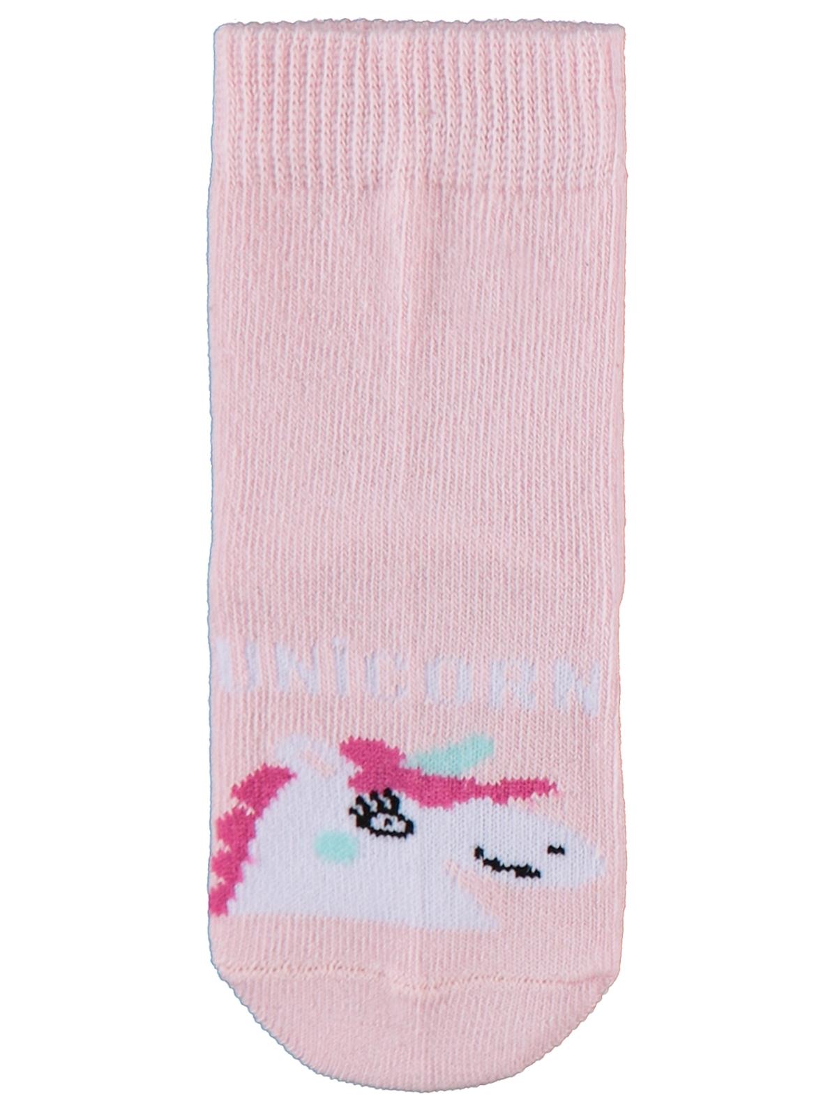 Civil Baby Unicorn 3'lü 6-18 Ay Bebek Kız Çorap Set