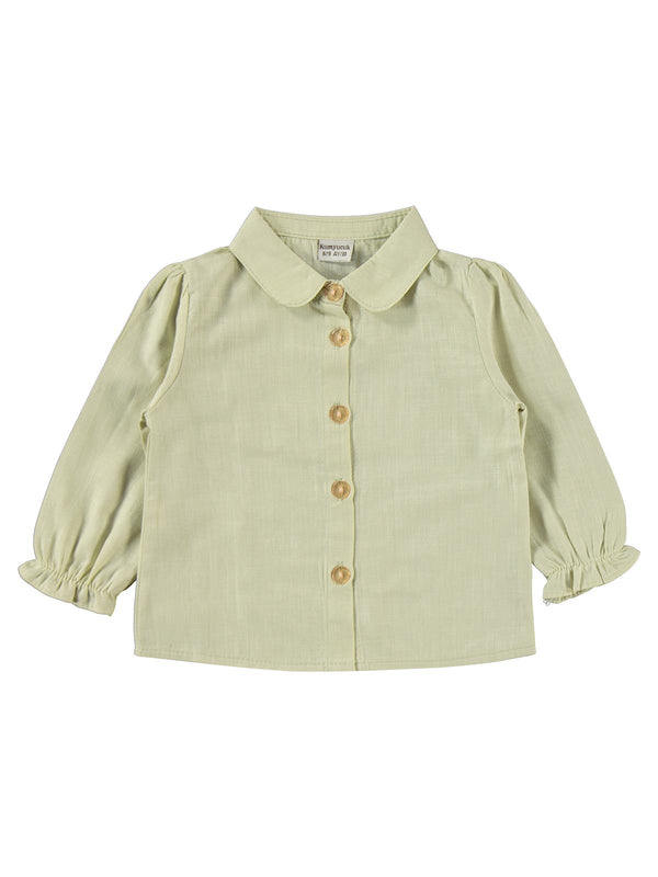 Kumru Fırfır Süeterli 3 Lü Kot 6-18 Ay Takım - Yeşil