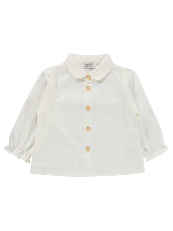 Kumru Fırfır Süeterli 3 Lü Kot 6-18 Ay Takım - Bej