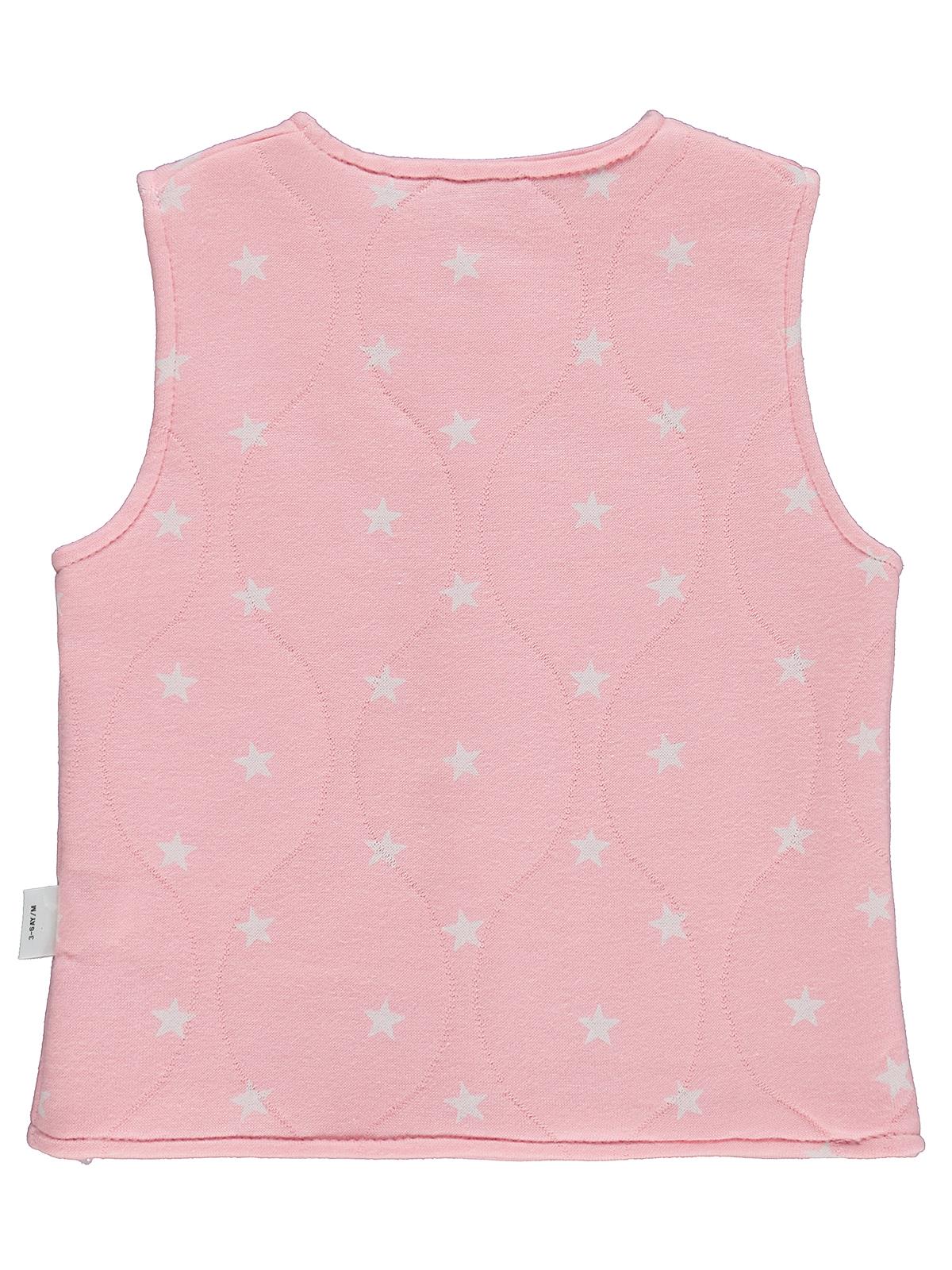 Civil Baby Yıldız Empirme 3-18 Ay Yelek - Pembe