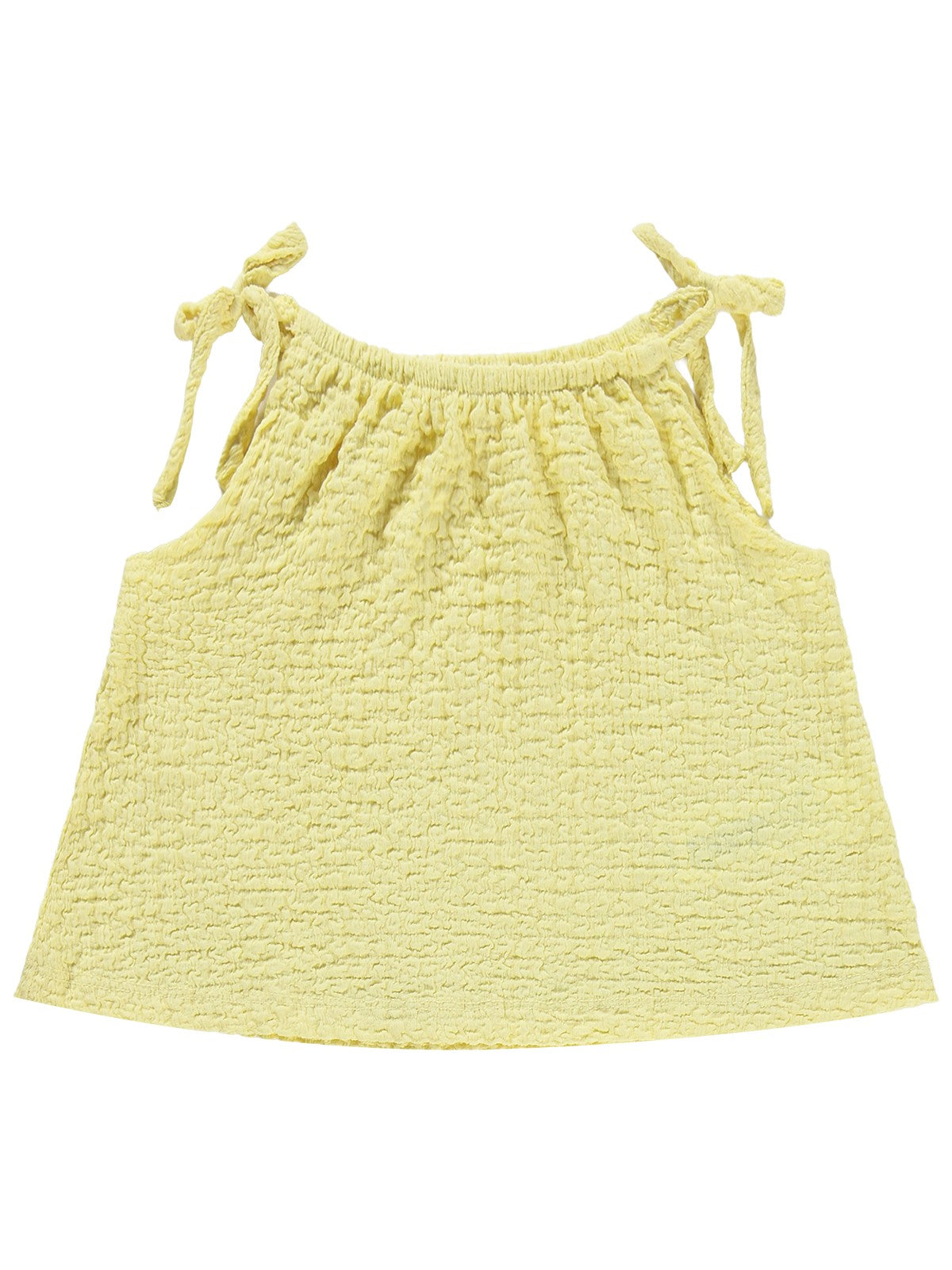 K26Y289-1 Civil Girls Fiyoklu 2-5 Yaş Takım - Sarı