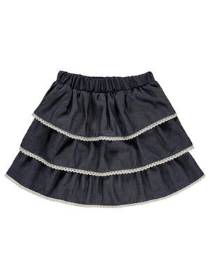 Pierre Cardin 6-9 Yaş Etek - Mavi