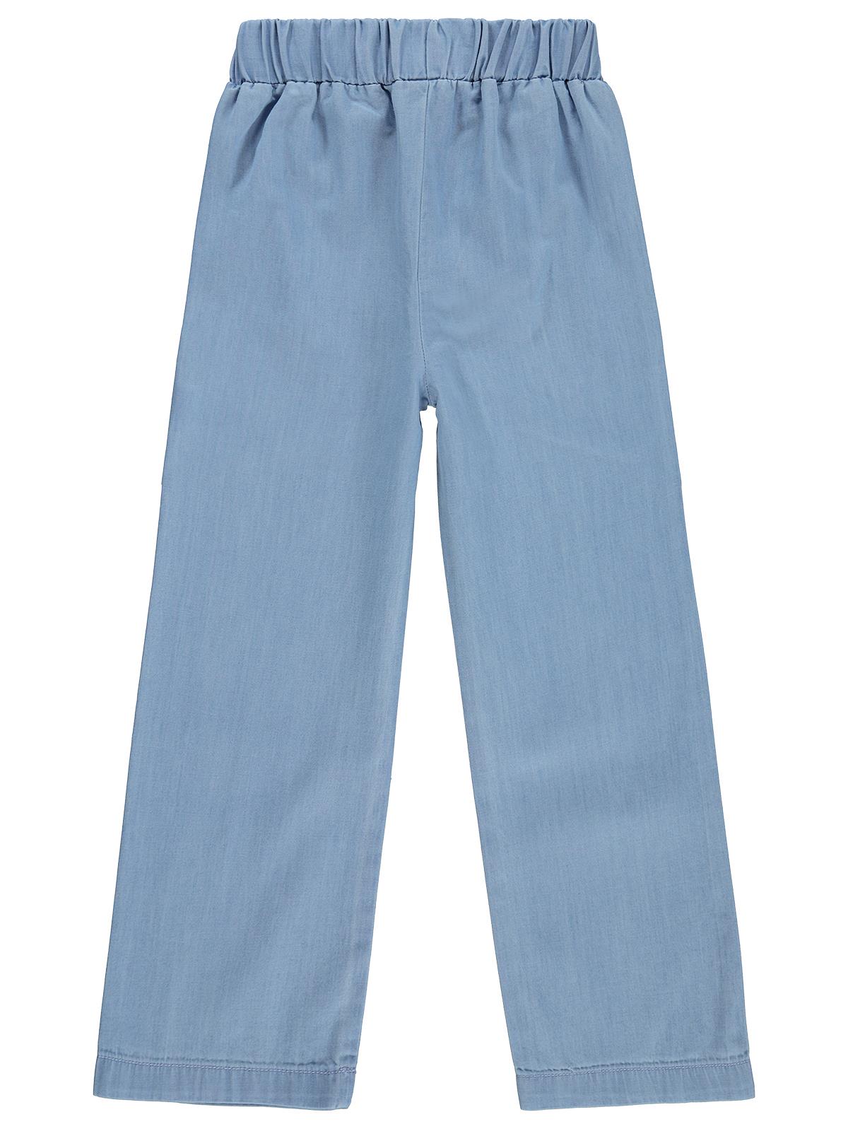 Civil Girls Bol Paça 6-9 Yaş Pantolon Kot - Mavi