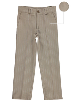 Pierre Cardin Çizgili 10-12 Yaş Pantolon - Kahve