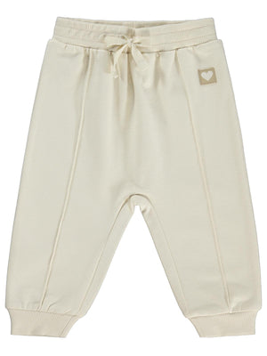 Civil Baby Civil Basic Kalp Etiketli 6-18 Ay Eşofman Altı - Bej