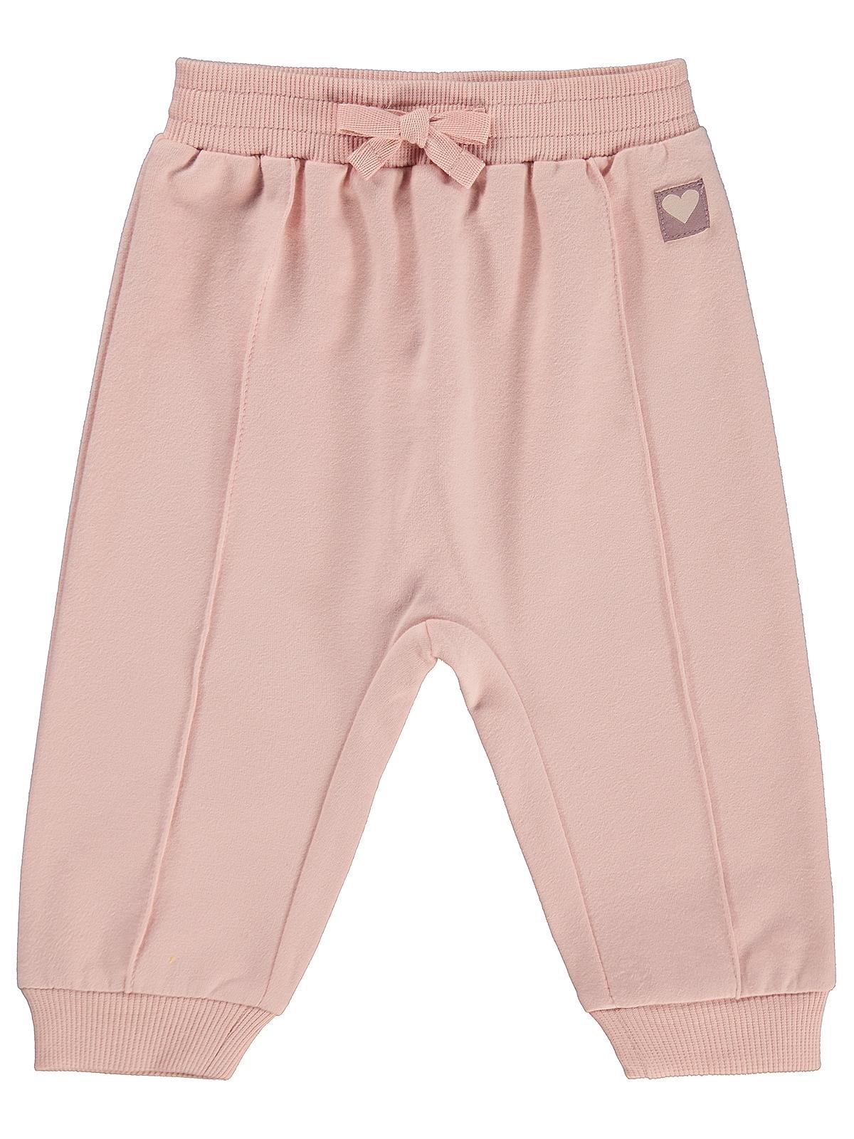 Civil Baby Civil Basic Kalp Etiketli 6-18 Ay Eşofman Altı - Pembe