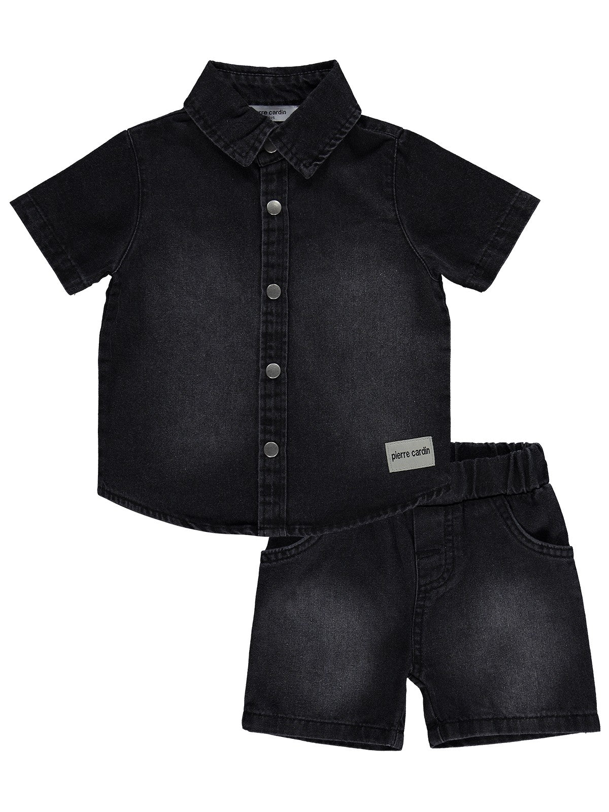 Pierre Cardin 6-18 Ay Bebek Takım - Siyah