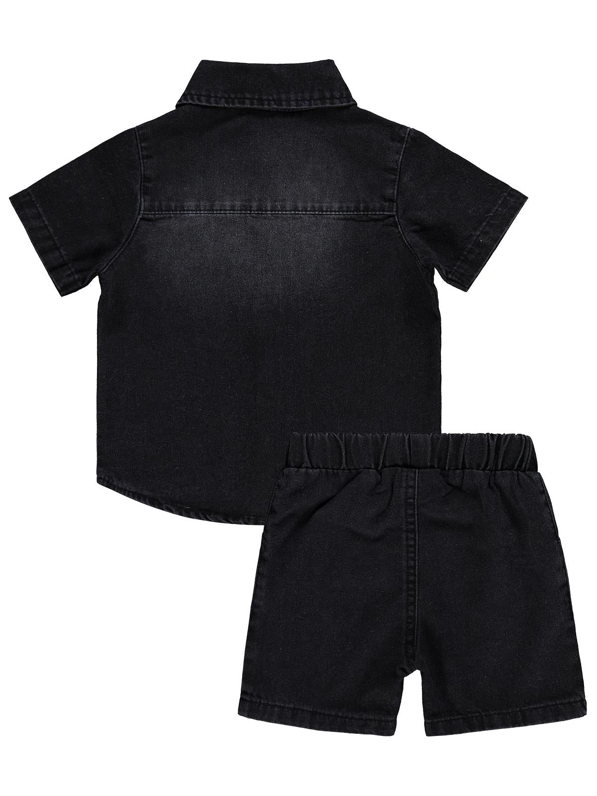 Pierre Cardin 6-18 Ay Bebek Takım - Siyah