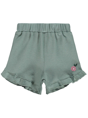 Civil Baby Papatya Baskılı 6-18 Ay Şort - Yeşil
