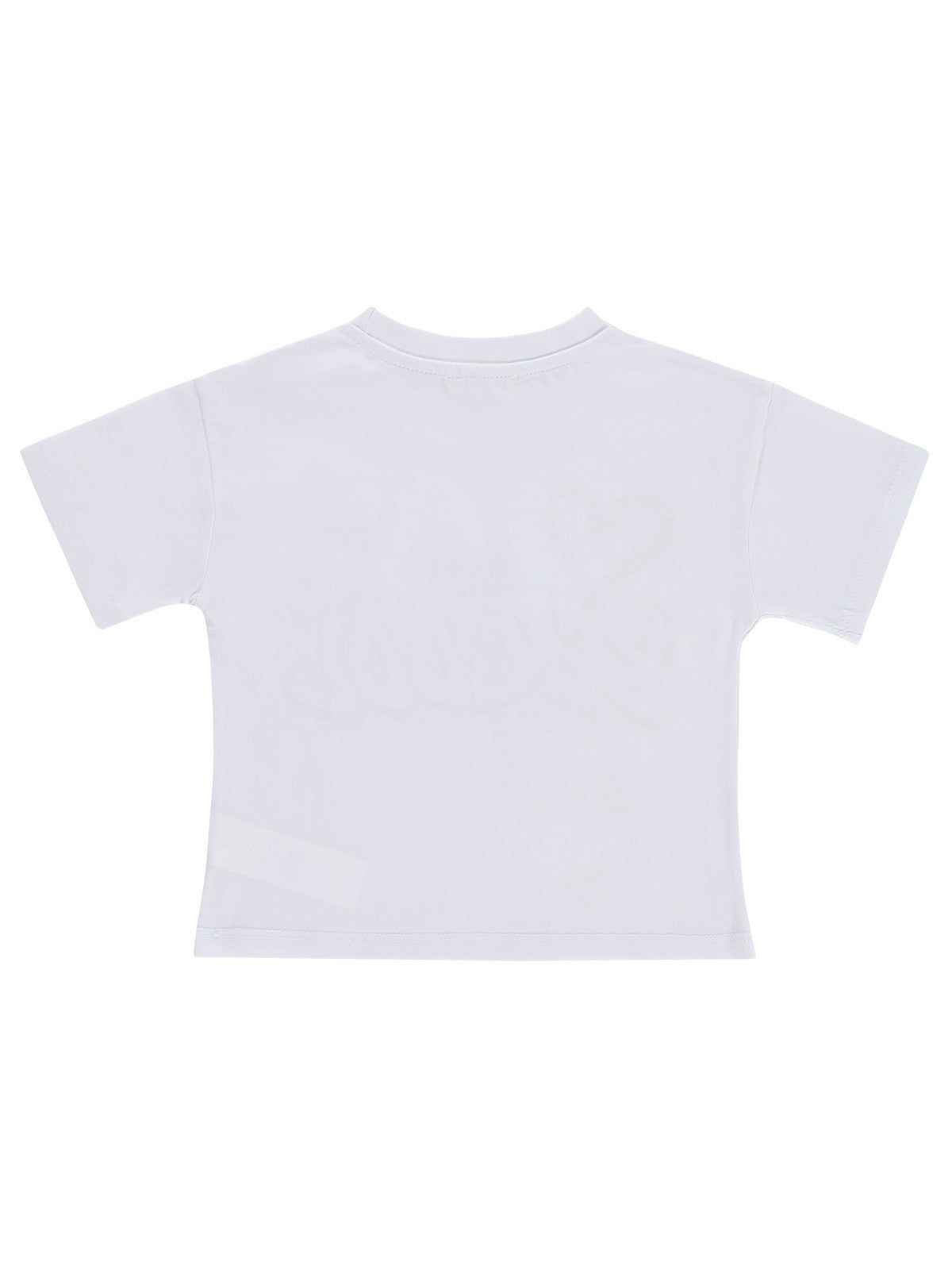 Civil Girls Just Be Cool Baskılı 2-5 Yaş Tişört - Beyaz