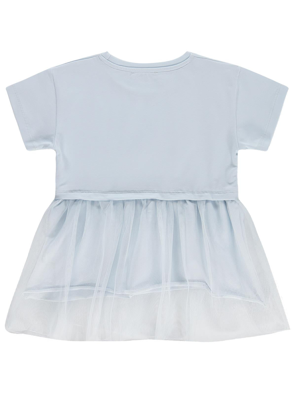 Civil Girls Tüllü 2-5 Yaş Elbise - Mavi