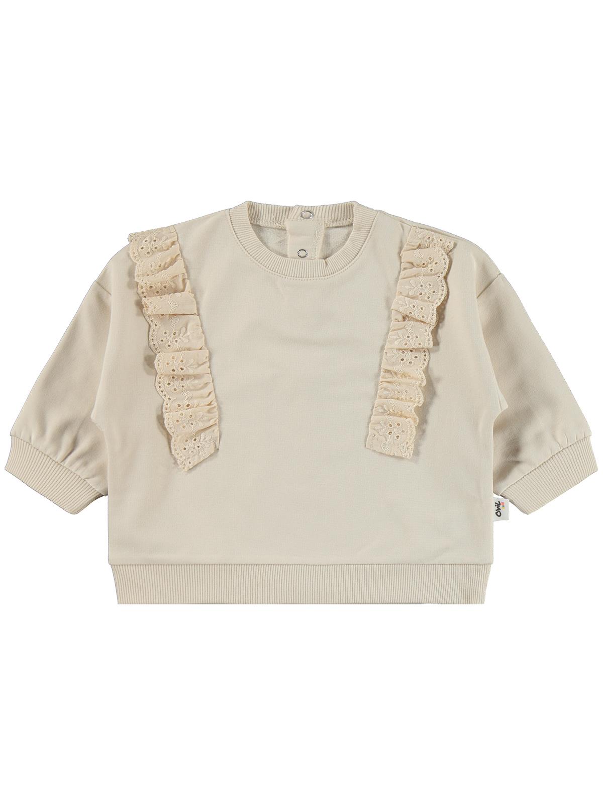 Civil Baby Fırfırlı Basic 6-18 Ay Takım - Bej