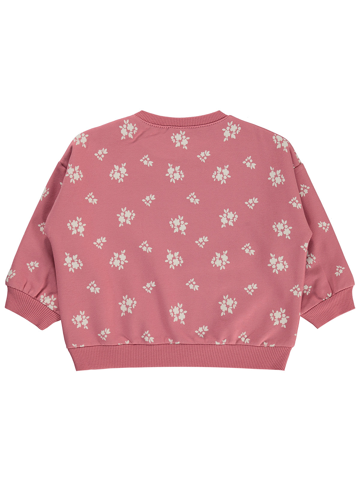 Civil Baby Çiçek Empirme Basic 6-18 Ay Sweatshirt - Pembe