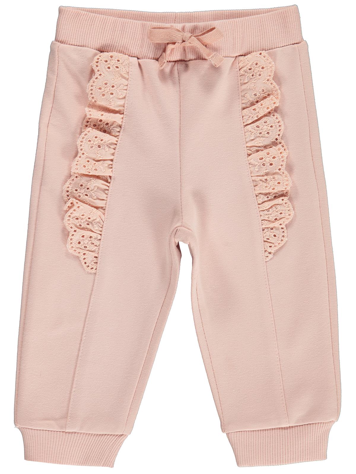 Civil Baby Fırfırlı Basic 6-18 Ay Eşofman Altı - Pembe
