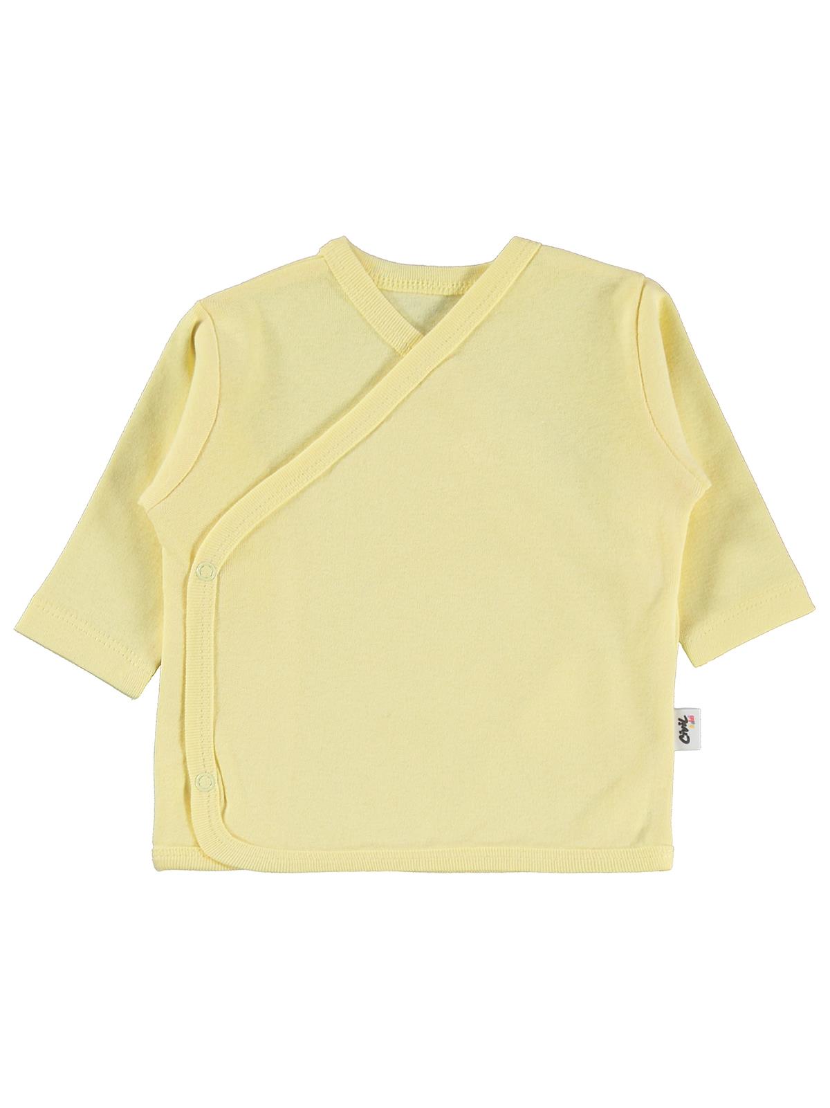 Civil Baby 3'Lü Basic 0-1 Ay Zıbın Takımları - Sarı