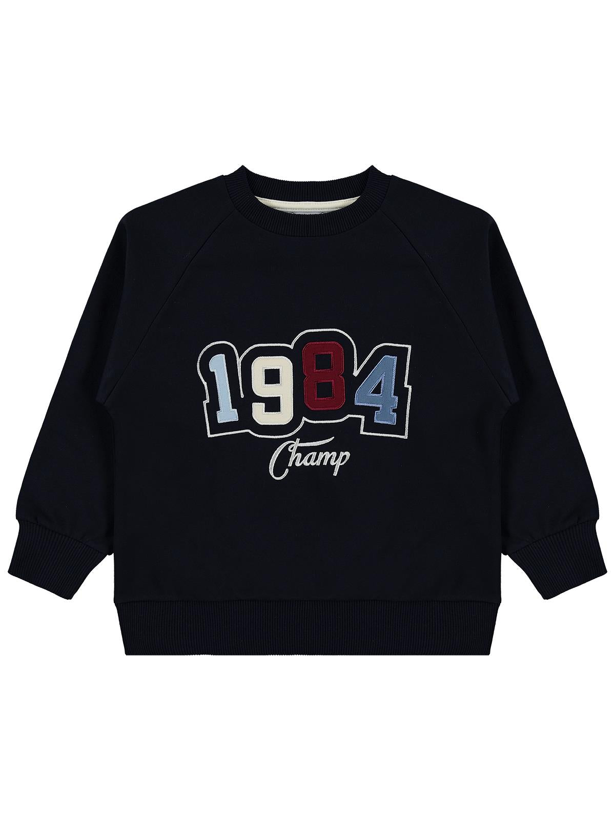 Mışıl Kids 1984 Nakışlı 10-13 Yaş Eşofman Takımı - Lacivert