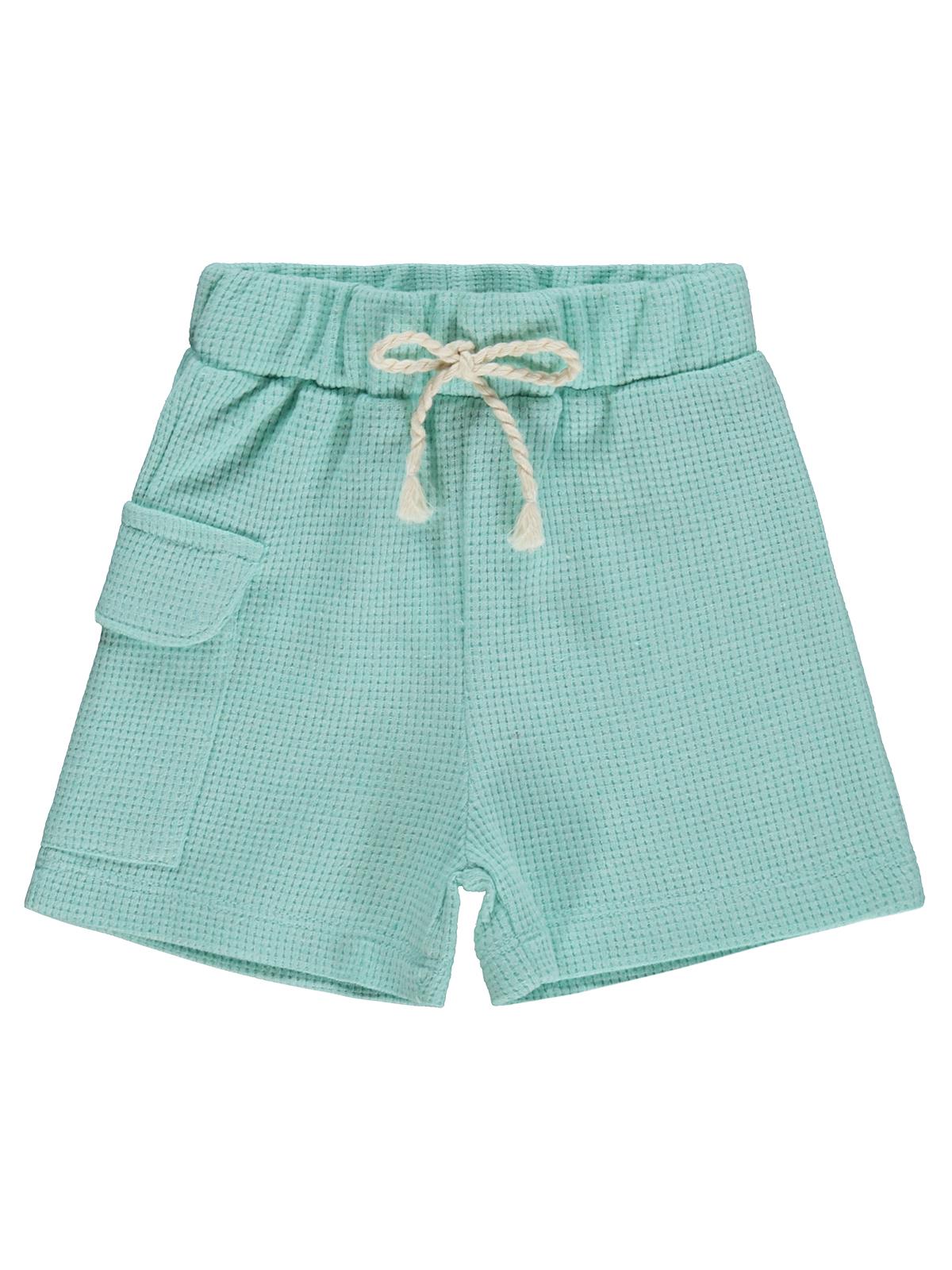 Civil Baby Düz Cepli 6-18 Ay Şort - Yeşil