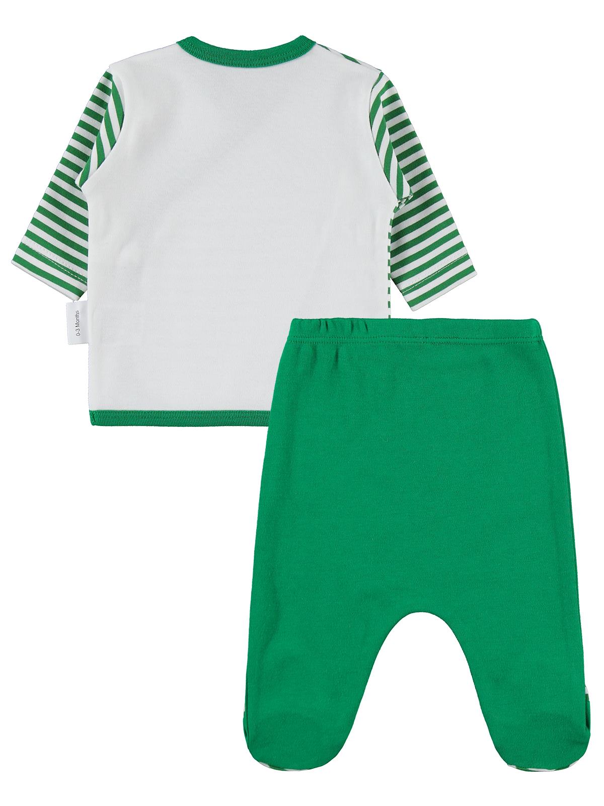 Nova Baby Karpuz Kokulu 5'li 0-3 Ay Zıbın Takımları - Ekru