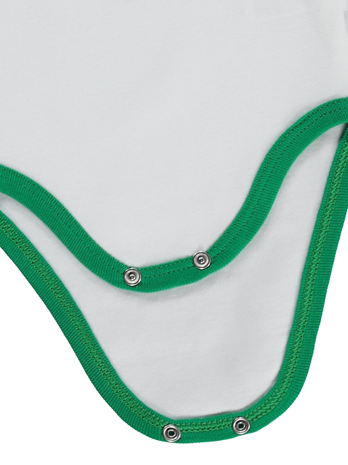 Nova Baby Karpuz Kokulu Kısa Kol 1-9 Ay Çıtçıtlı Badi - Ekru