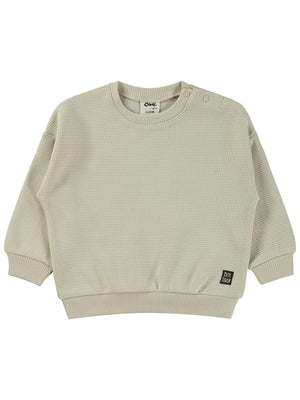Civil Baby Basic 6-18 Ay Sweatshirt - Bej