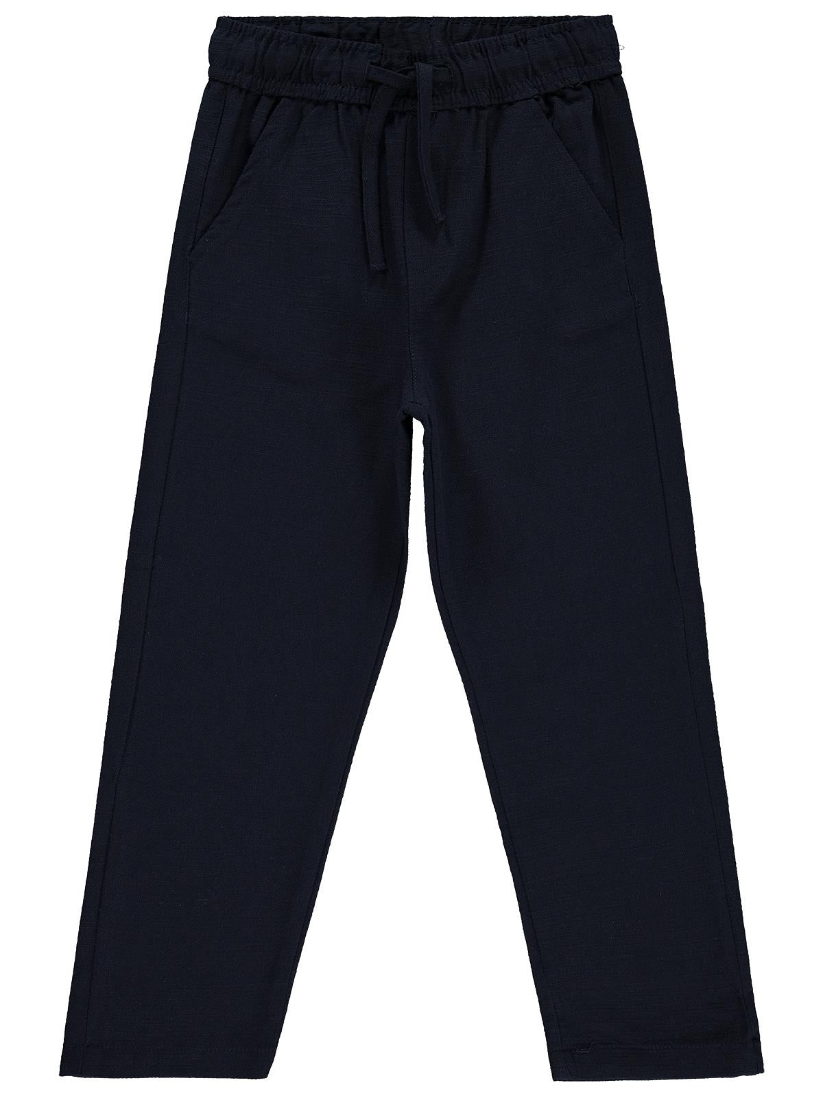 Civil Boys Flamlı Chino 10-13 Yaş Pantolon - Lacivert