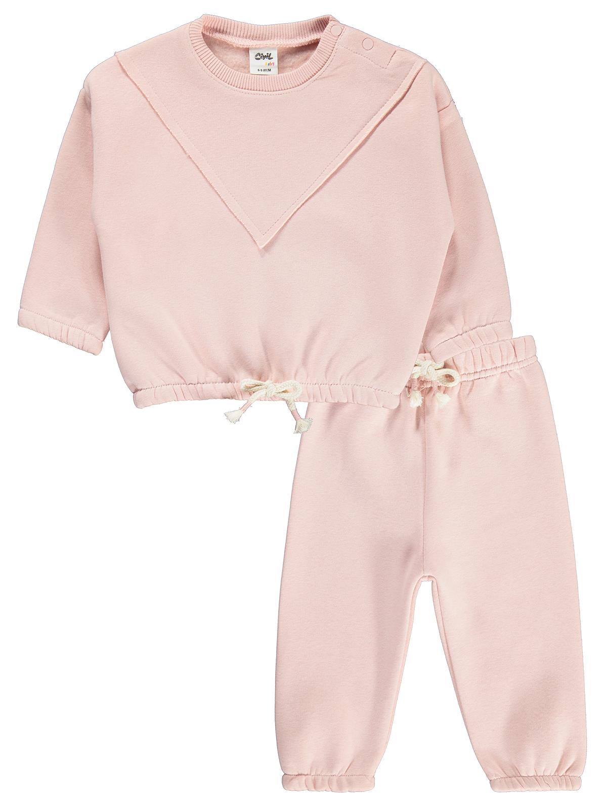 Civil Baby Basic 6-18 Ay Takım - Pembe