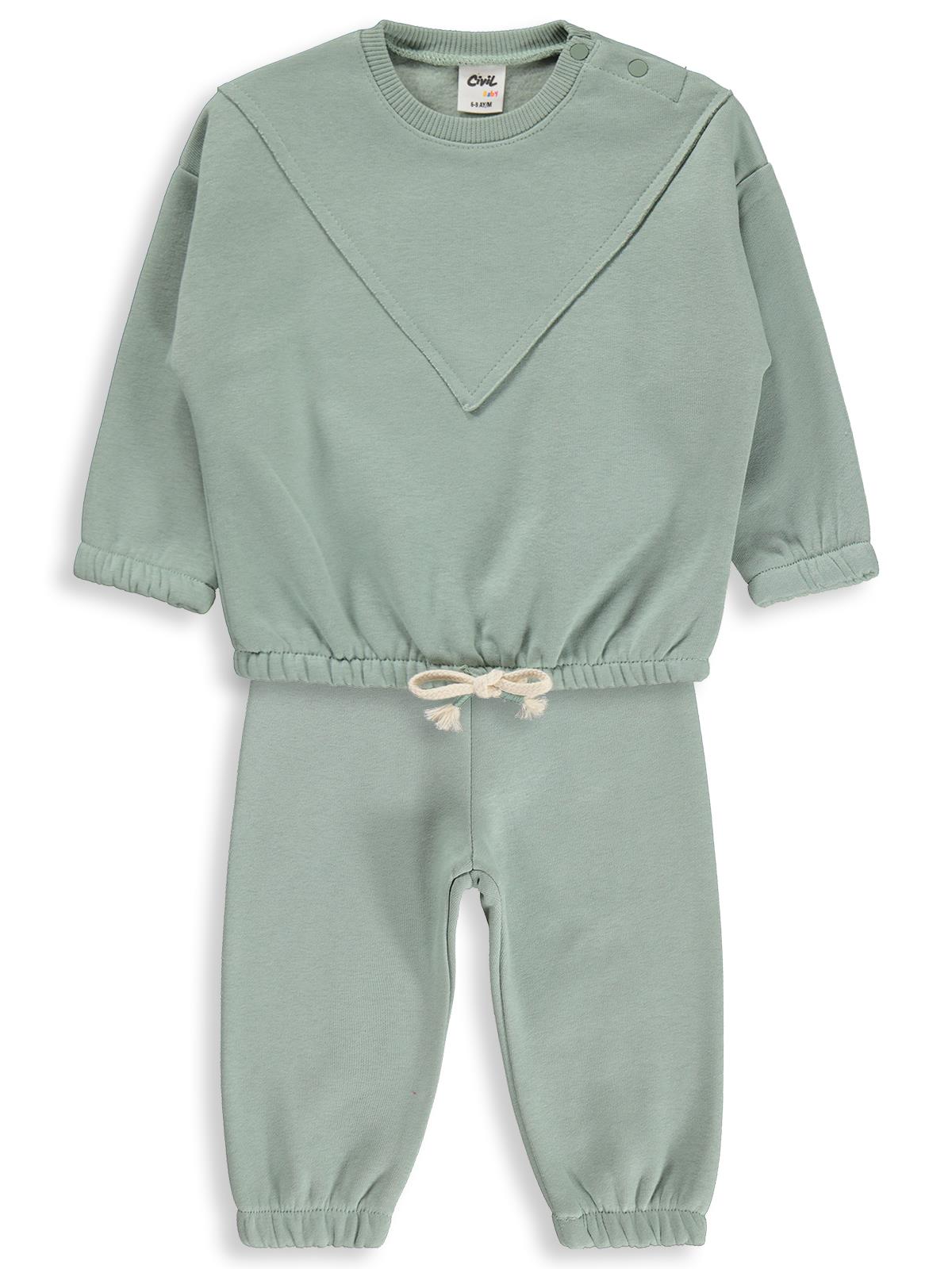 Civil Baby Basic 6-18 Ay Takım - Yeşil