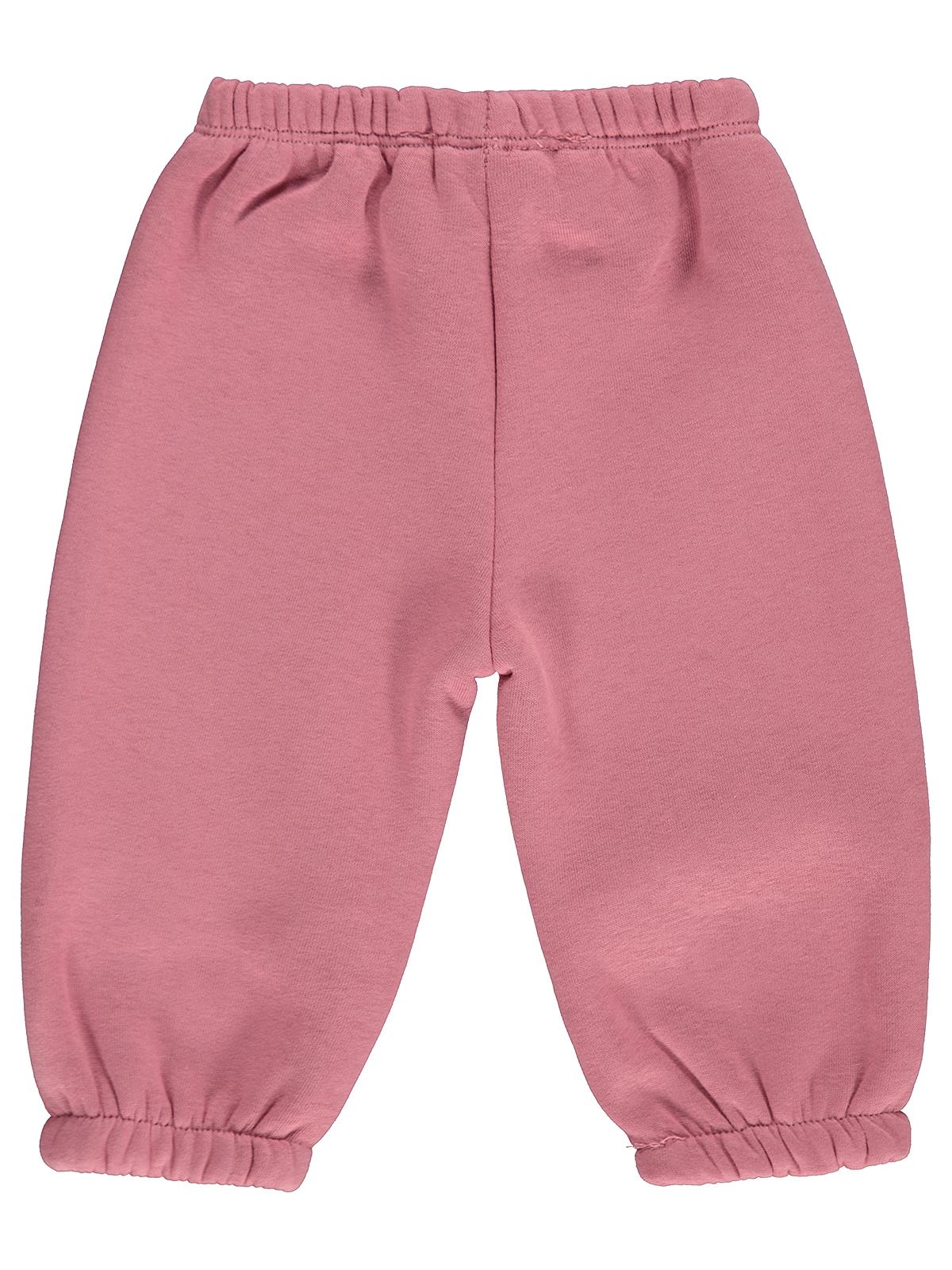 Civil Baby Çiçek Nakışlı Basic 6-18 Ay Eşofman Altı - Turuncu