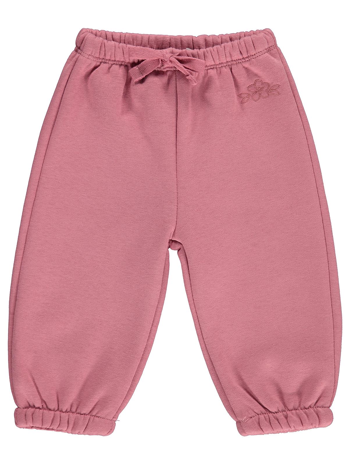 Civil Baby Çiçek Nakışlı Basic 6-18 Ay Eşofman Altı - Turuncu