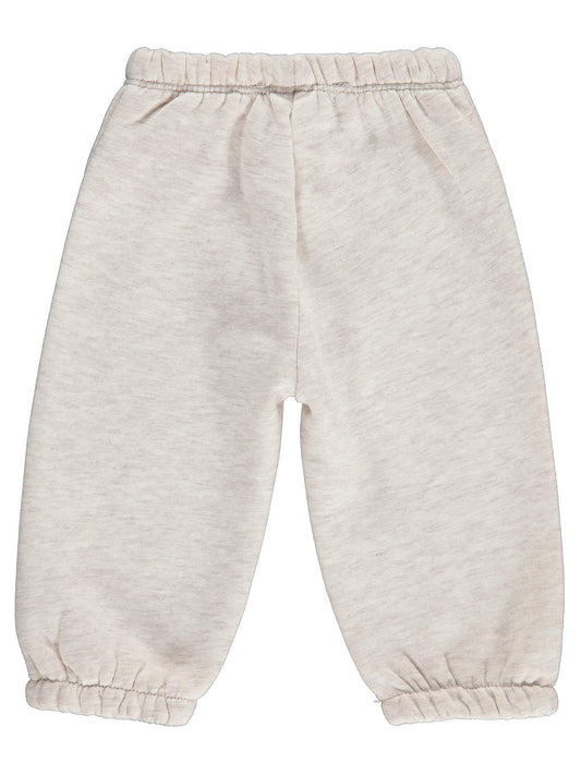 Civil Baby Çiçek Nakışlı Basic 6-18 Ay Eşofman Altı - Bej