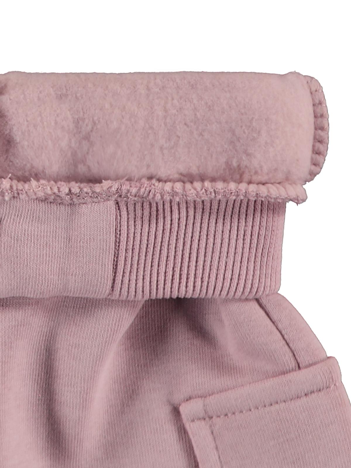 Civil Baby Çiçek Nakışlı Basic Kargo 6-18 Ay Eşofman Altı - Lila