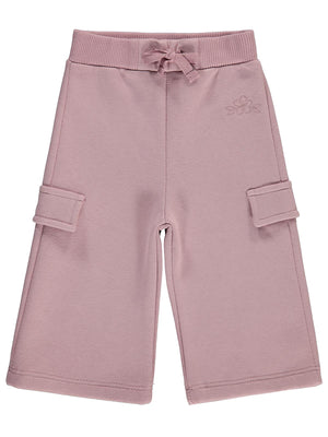 Civil Baby Çiçek Nakışlı Basic Kargo 6-18 Ay Eşofman Altı - Lila