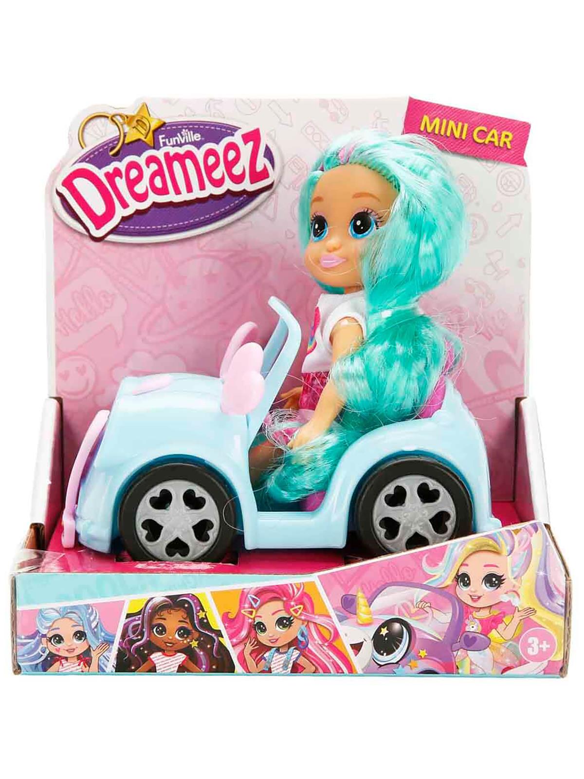 Sunman Oyuncak Bebek ve Mini Arabası - Mavi