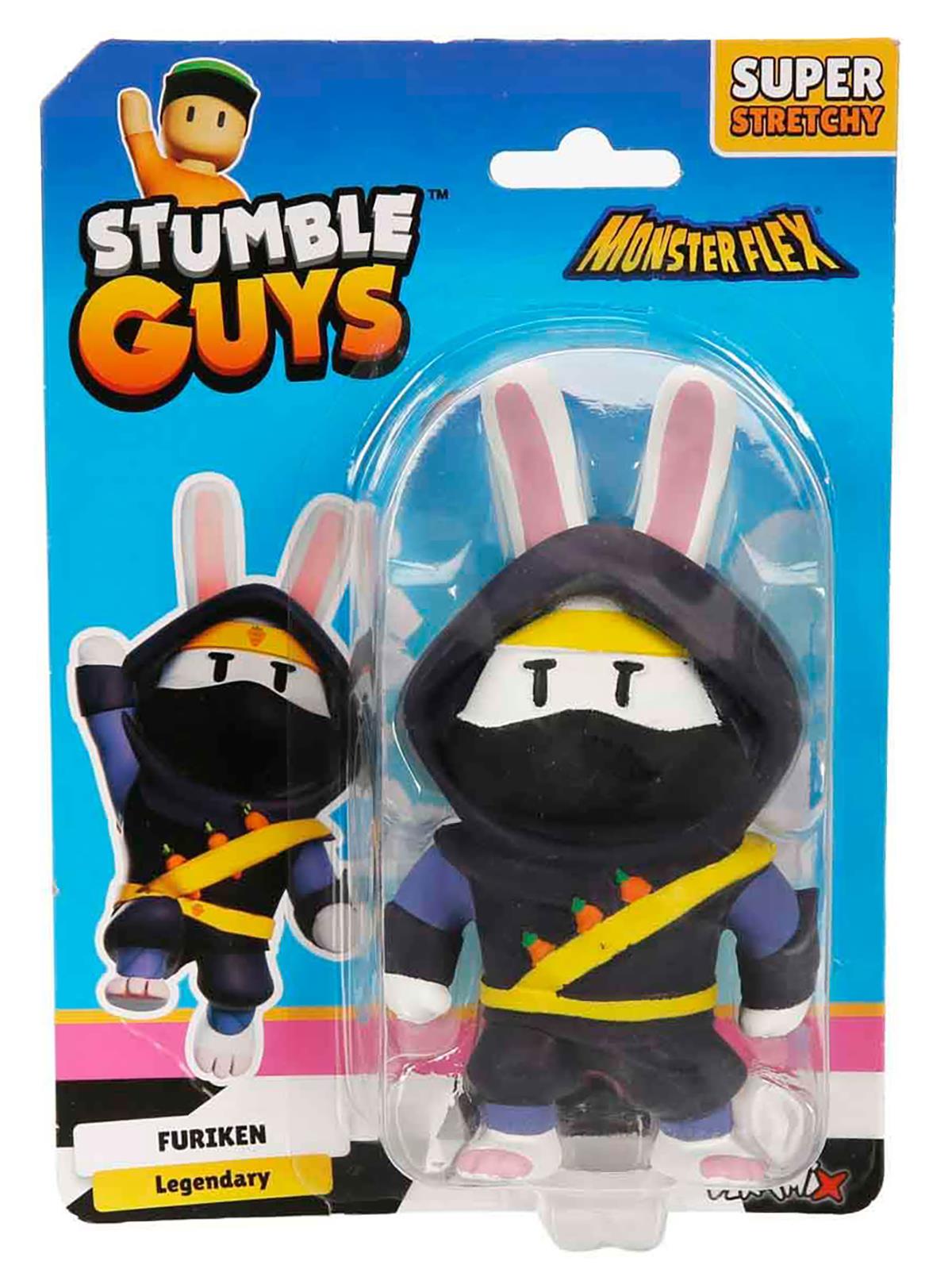 Monster Flex Stumble Guys Super Stretch Figür - Siyah