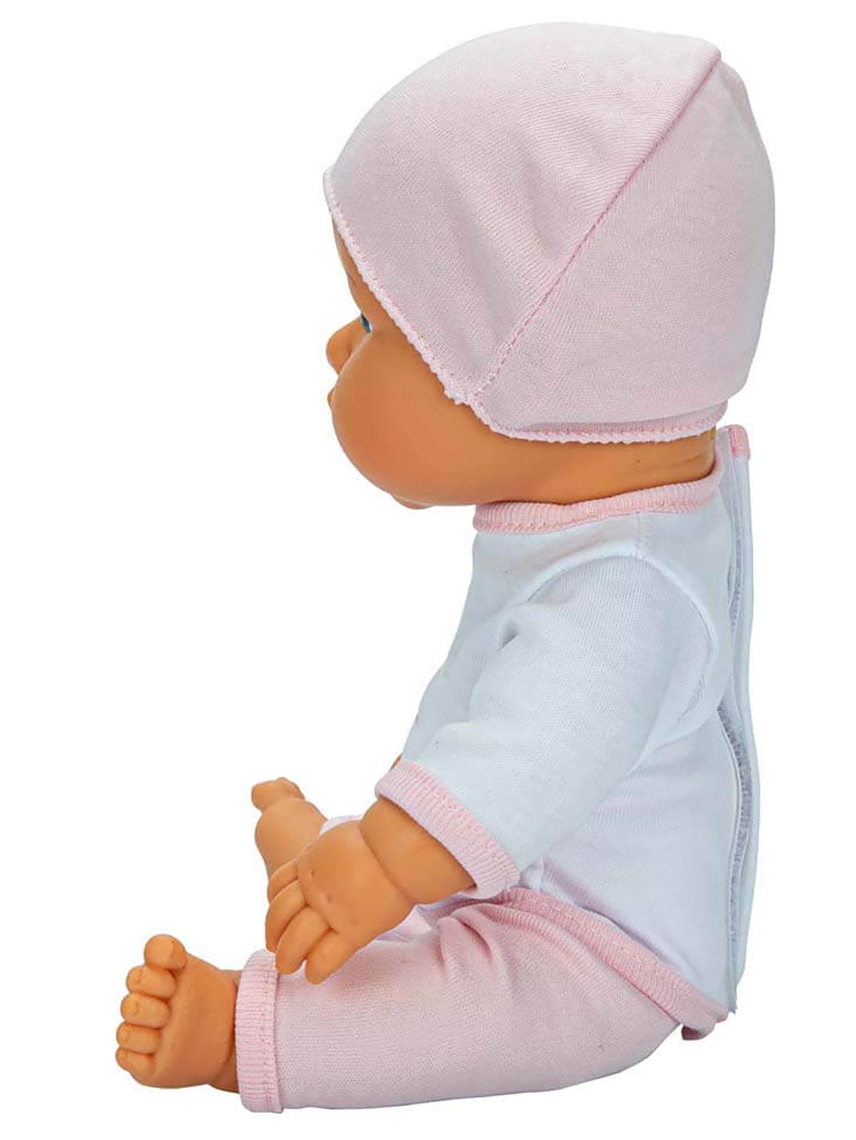 Bebelou Dollz n More Sesli Bebelou Toilet Time Bebek Seti 32 cm - Pembe