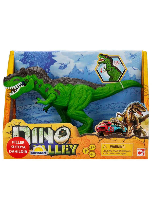 Sunman Oyuncak Valley Sesli ve Işıklı Dinazor - Yeşil