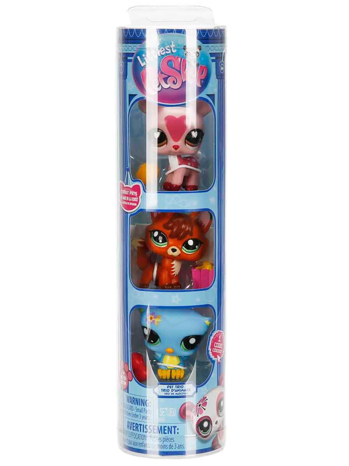 Littlest Pet Shop Minişler 3’lü Figür Seti S3 - Pembe