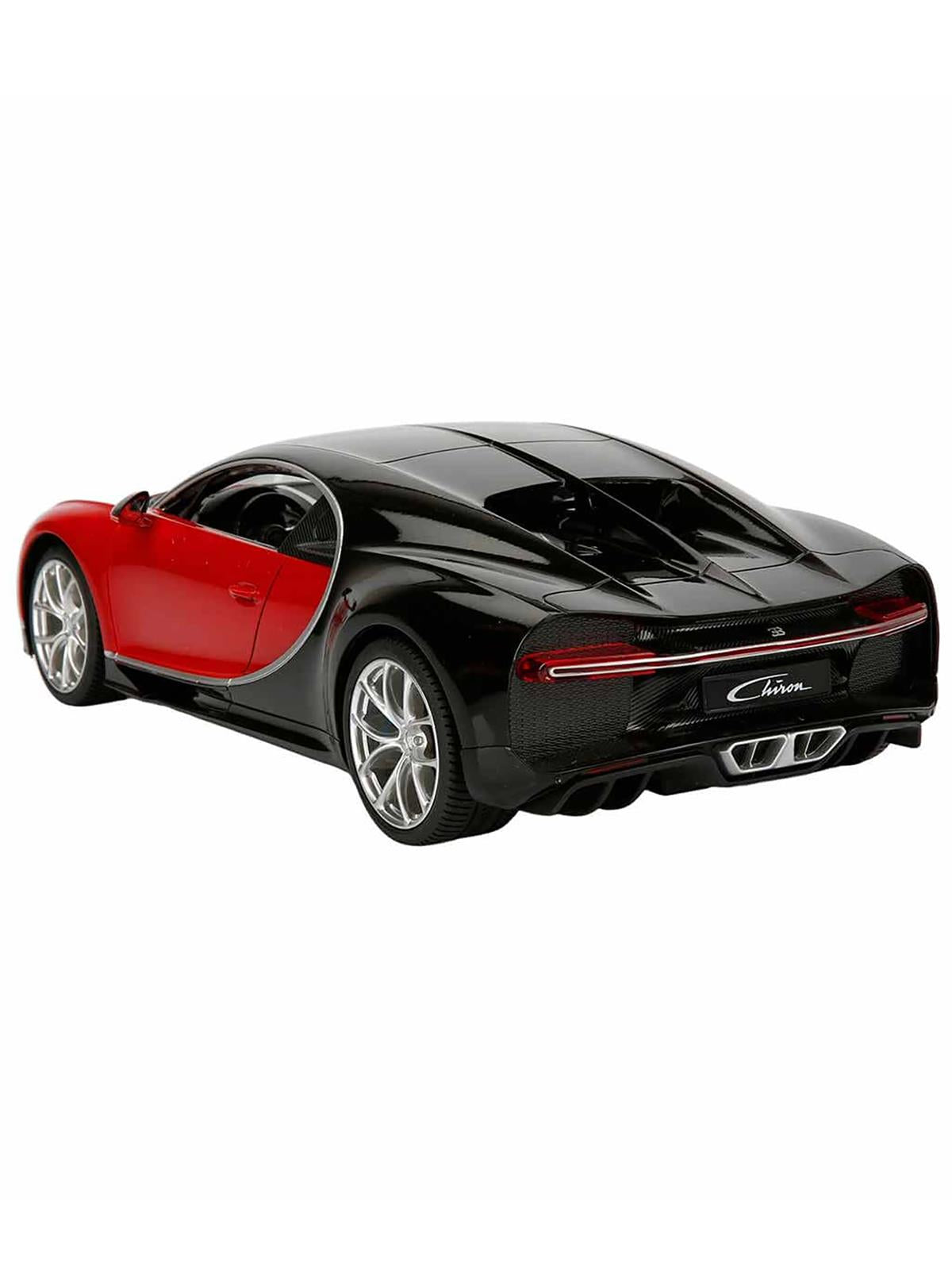 Rastar Chiron Uzaktan Kumandalı Işıklı Araba - -Siyah - Kırmızı