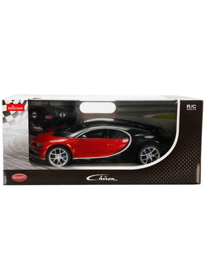 Rastar Chiron Uzaktan Kumandalı Işıklı Araba - -Siyah - Kırmızı