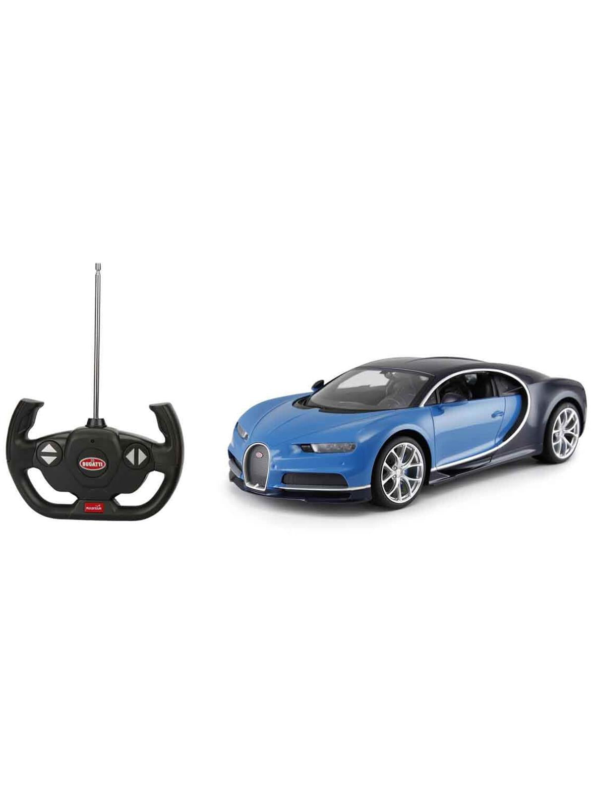 Rastar Chiron Uzaktan Kumandalı Işıklı Araba - -Siyah - Mavi