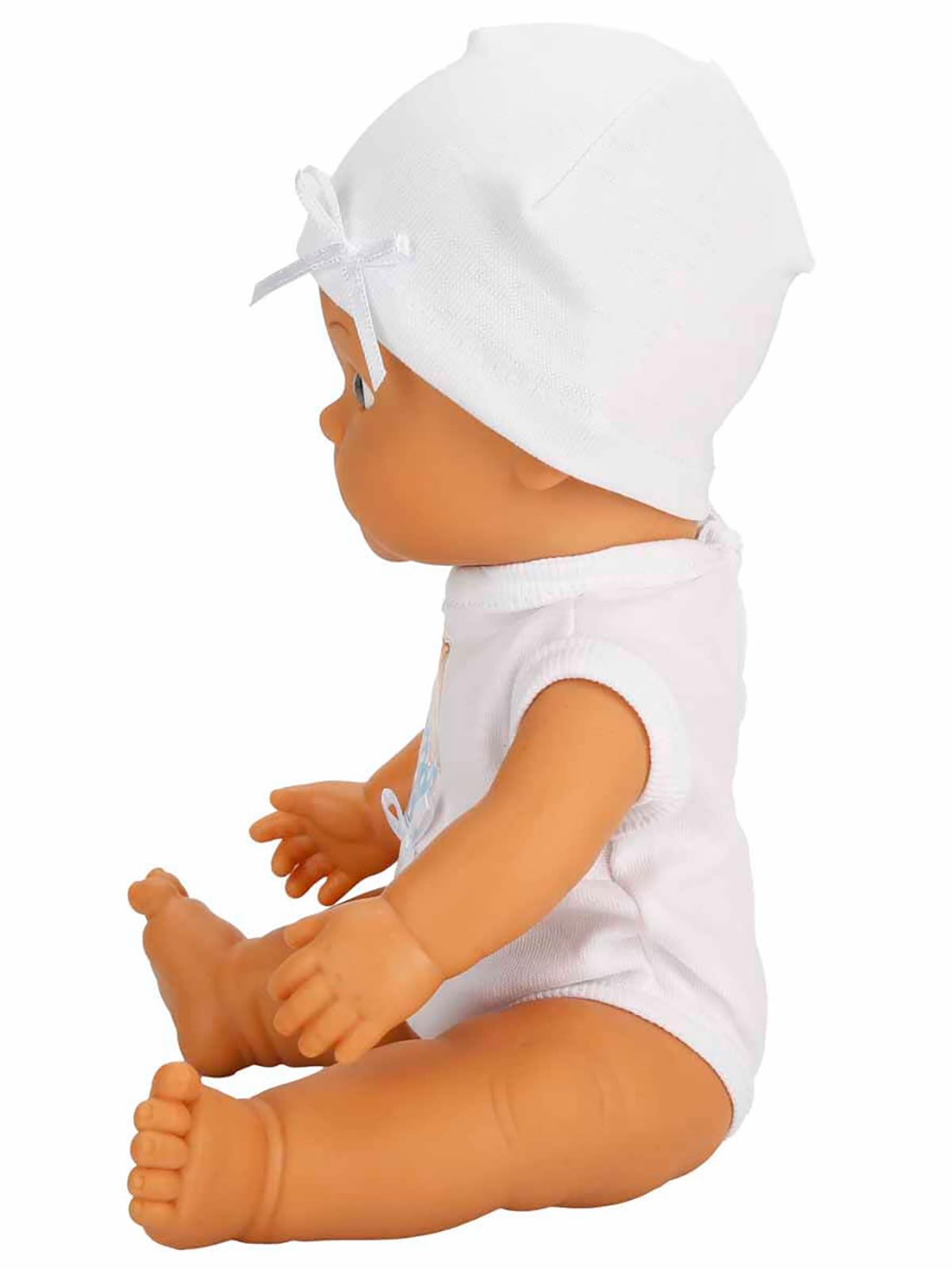 Sunman Oyuncak BEBEK SET BEBELOU THE CRIB SESLİ AĞLAYAN 30CM.2R.BYK.KUTU - Mavi