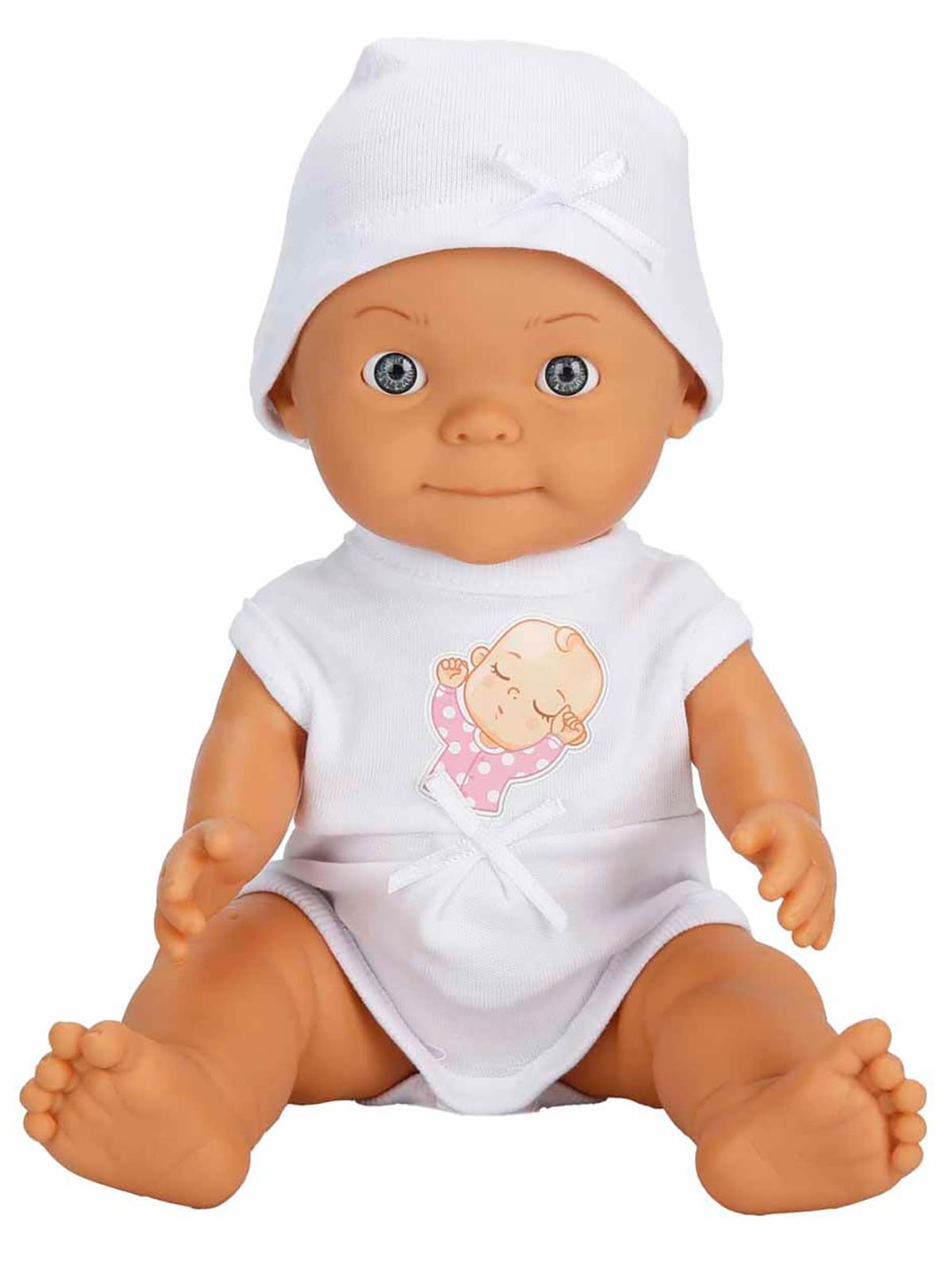 Sunman Oyuncak BEBEK SET BEBELOU THE CRIB SESLİ AĞLAYAN 30CM.2R.BYK.KUTU - Pembe